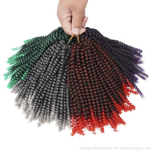 afro spring twist Hair beyond beauty spring twist hair 8 12 16 inch Long blonde nubian spring twist Crochet Hair